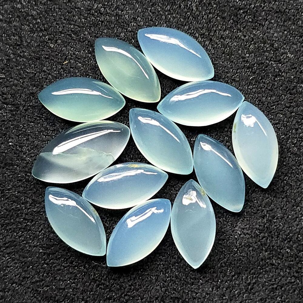Natural Chalcedony 15ct Marquise Set 10x5mm Loose Gemstones
